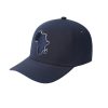 SJM04172 Africa Outline Baseball Cap Navy Blue