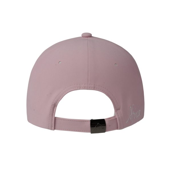 SJM04186 Africa Map Embroidered Cap Pink