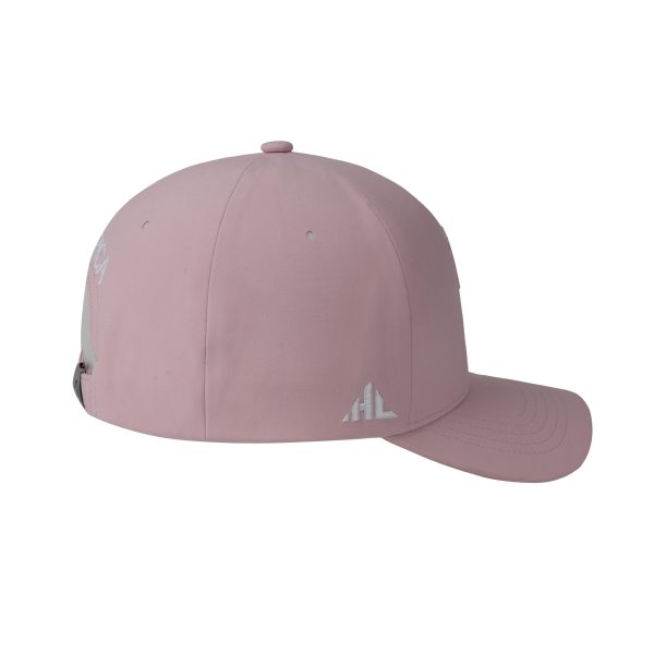 SJM04190 Africa Outline Baseball Cap Pink